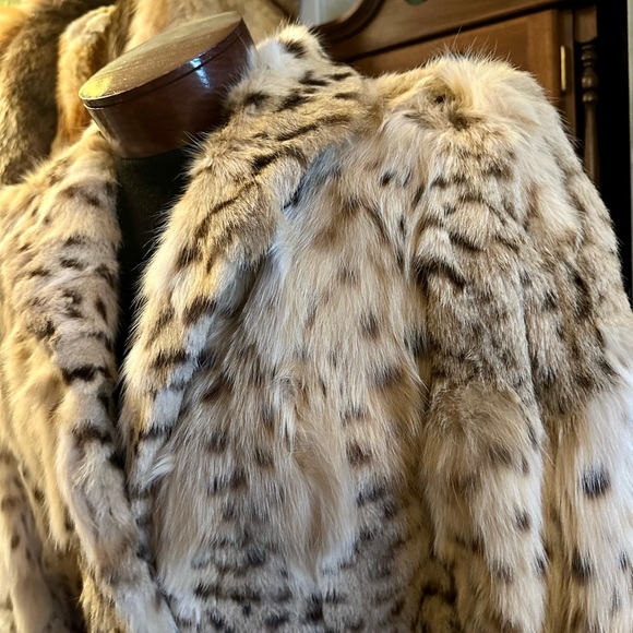 Vintage Genuine Lynx Unbranded Fur Coat - Picture 5 of 8